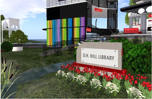ColorWall at NCSU Libraries in Second Life