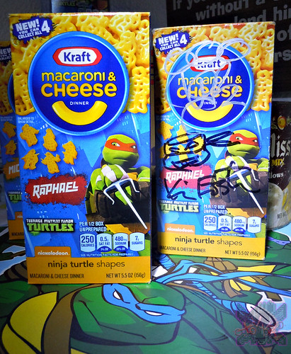 Kraft Macaroni & Cheese :: "TEENAGE MUTANT NINJA TURTLES" Shapes ; "RAPHAEL" box  (( 2014 ))