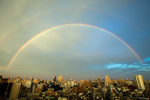 Double Rainbow Over Tokyo