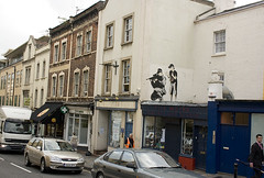 Banksy day in Bristol