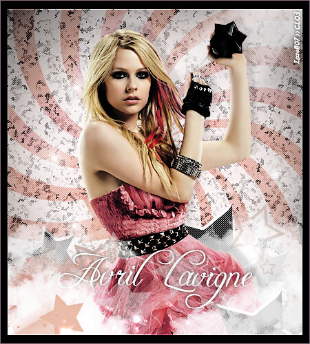 Avril Lavigne Black Star CL03 Hola dure mucho haciendo
