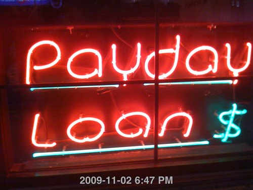 Payday Loans Neon Sign