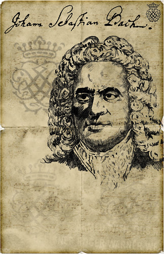 JS Bach by briangonzalez
