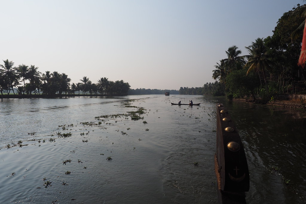 Indien, Keral, - Backwaters