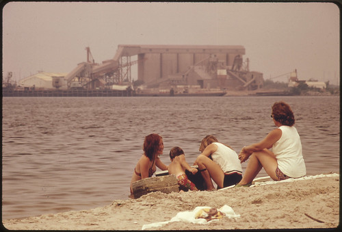 Olin Mathieson Chemical Plant on Far Side of Lake 07/1972