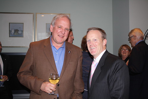 Mike McCurry and Sean Spicer