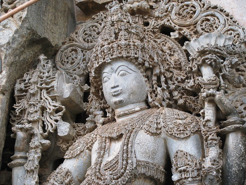 The Highly Ornamented Guardian (Hoysala Style) by Swaminathan Natarajan