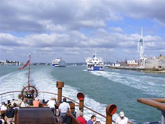 Steaming around The Solent