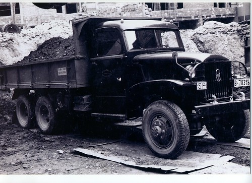 Camió GMB amb motor Barreiros diesel que va pertanyer al Sr. Gonzalo Garcia de la ciutat de Barcelona