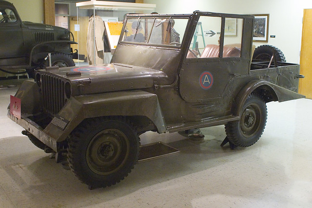 Patton's Jeep 1. General Patton's specially modified Jeep. NO NO NO! Can not be true!