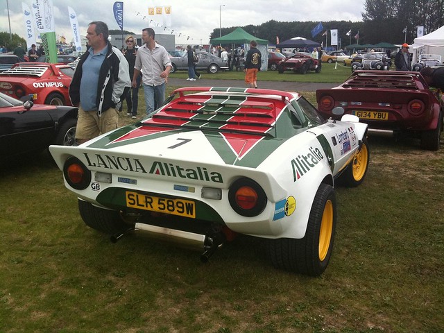 Lancia Stratos AlItalia Livery Silverstone Classic 2009 Best livery for a