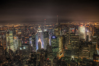 HDR - Times Square from Empire State Building 1