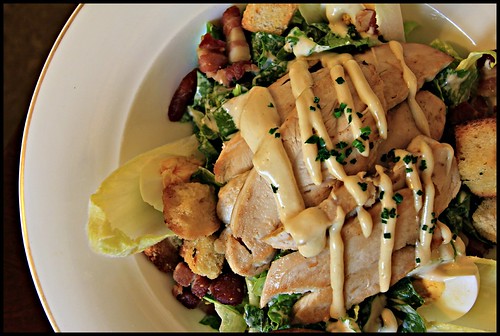 The Beauty of Eating // Wonderful Flavors // Great times // IN-ROOM DINING : Cesar Salad with Grilled Chicken : The Shelbourne, A Renaissance Hotel Dublin, Republic of Ireland // ENJOY!