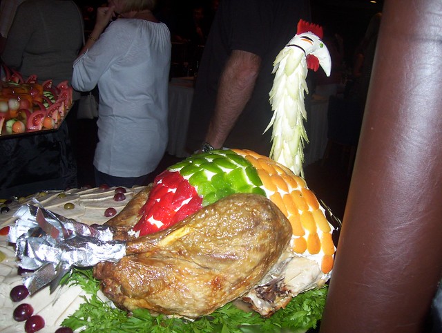 Turkey Food Sculpture