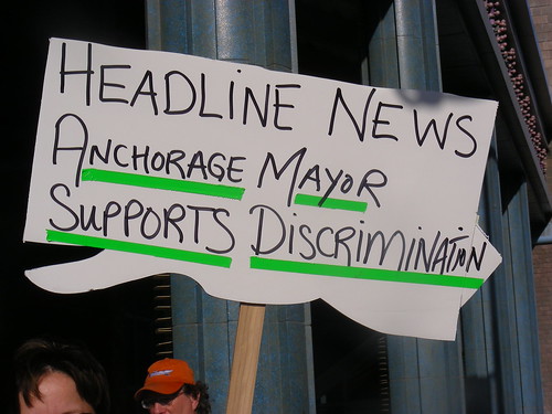 Protesting Mayor Sullivan's veto of AO 64