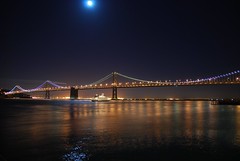 Ferry Building - Bay Bridge San Francisco Evening