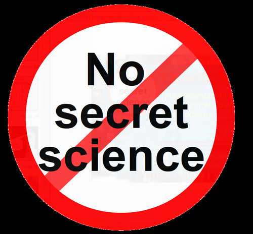 No secret science