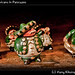 Fat little ceramic Mexicans in Patzcuaro