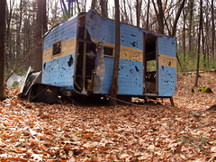 Abandoned camper