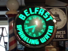 ADVERTISING CLOCKS AND LIGHTED DISPLAYS-SIGNS