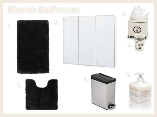 Master Bathroom Mood Board
