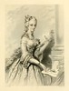 019-Señora de la corte de Luis XV-The gallery of engravings (Volume 1) 1848 by ayacata7