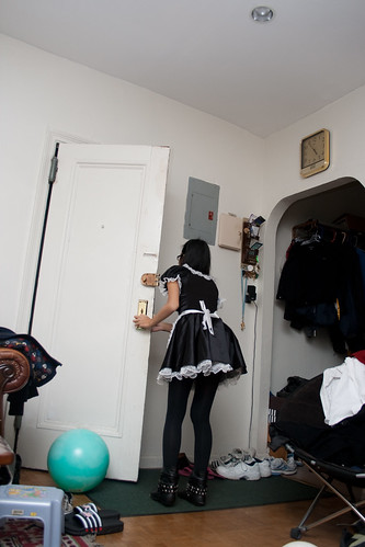 Maid Answers the Door