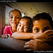 Kids in bus to San Ignacio, Belize