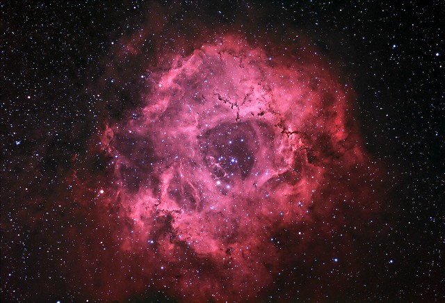 Rosette Nebula, HaRGB