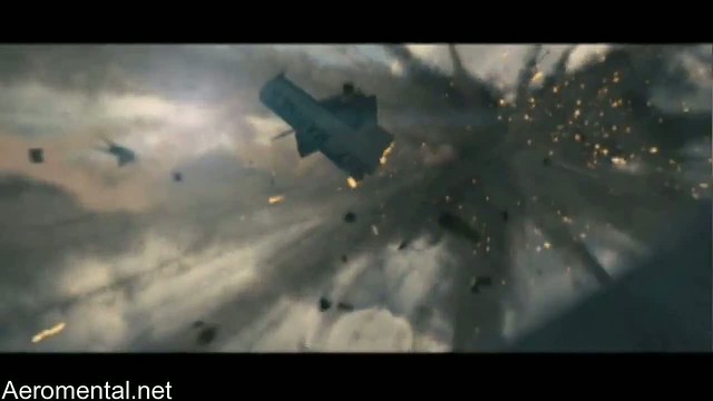 A-Team movie plane explosion