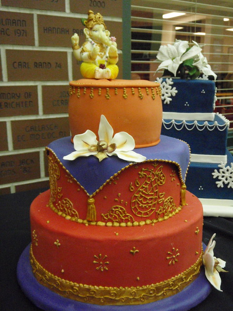 Hindu Wedding Cake Group Project in Advanced Pastries