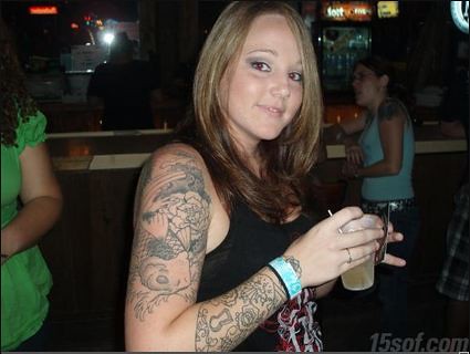 This Tattoo Lady is a contestant in our Hotties Female Models photo 