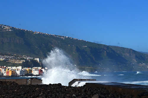 Waves on the north coast, Tenerife