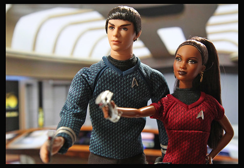 Spock and Uhura by DollsinDystopia