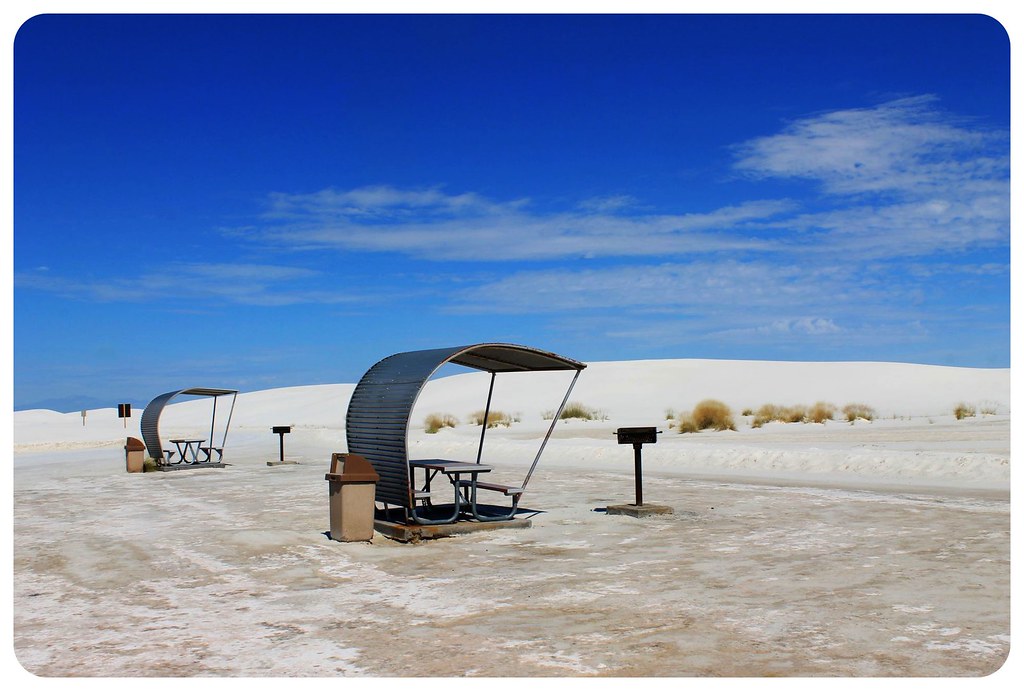 White Sands New Mexico picnic area