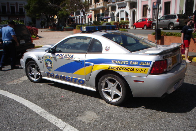 Policia of San Juan Ford Mustang GT Police Car 