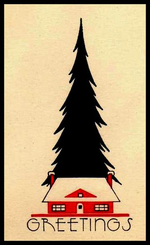 Deco Christmas Card
