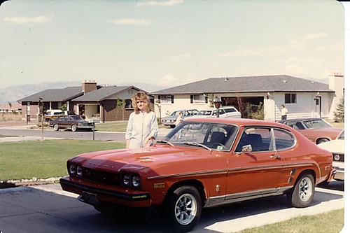 My wife owned this 1973 Mercury Capri when we were married in 1983