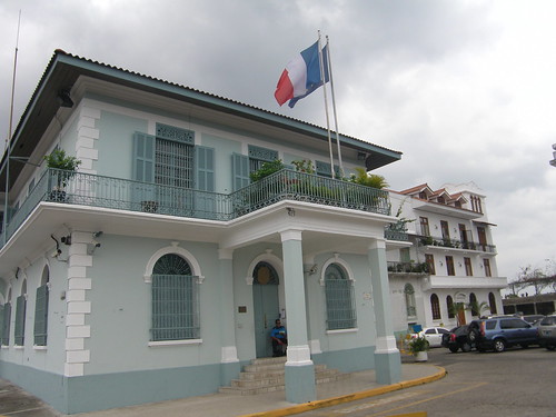 embajada francia, panama