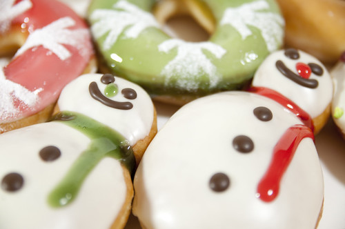 Snow Man, Holiday Dozen Box, Krispy Kreme Doughnuts, Shinjuku