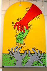 Keith Haring & Dzine at Deitch Projects
