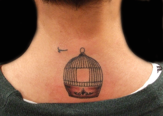 Bird Cage Tattoo Paulo Madeira Tattoo Artist and BodyPiercer