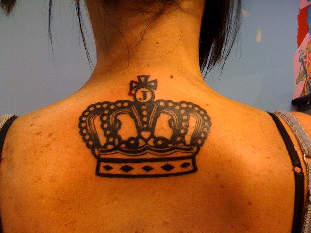 Juicy Couture Crown Tattoo by