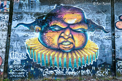 Roma. Trullo. Graffiti. Puppet by Hoek
