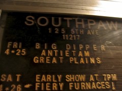Big Dipper / Antietam / Great Plains - 04.25.08