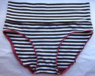 8. Final near-perfect panties with picot elastic-front