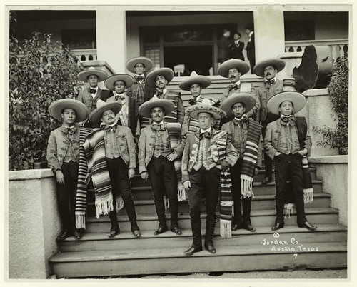 Mexican inaugural party musicians, 1921.