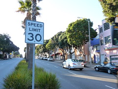 Sunnyside Speed Limit Signs
