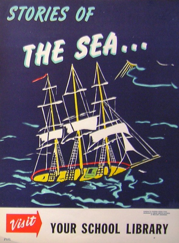 RETRO POSTER - Stories of the Sea
