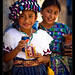Girls, pepsi and snacks, Guatemala
